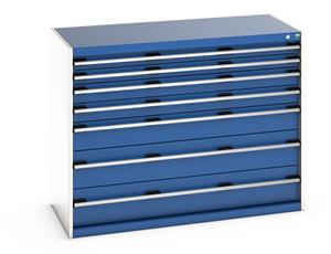 Cubio 7 Drawer Cabinet 1300W x 650D x 1000H 40022125.**